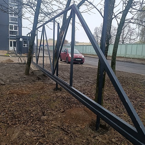 Промышленные откатные ворота