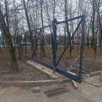 Промышленные откатные ворота
