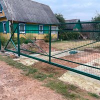 Откатные ворота телескопические
