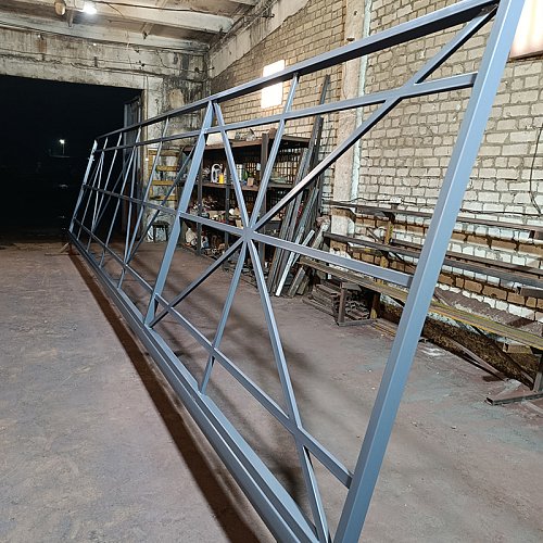 Промышленные откатные ворота